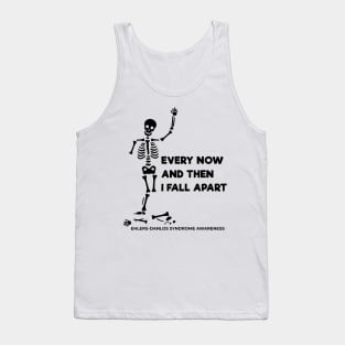 Every Now And Then I Fall Apart Skeleton Tank Top